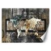 Wallpaper Old World Map Vintage Retro