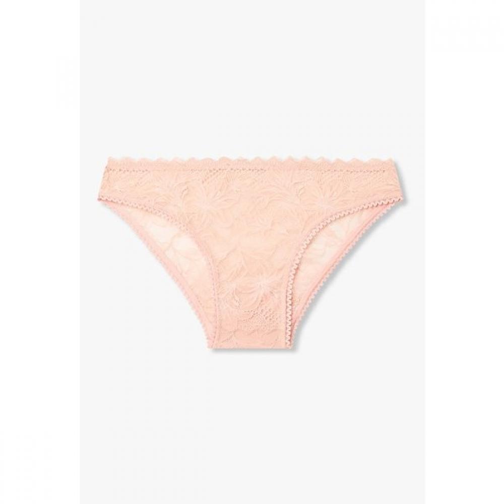 Emporio Armani Женские прозрачные кружевные трусы с цветочным узором S 0826111502