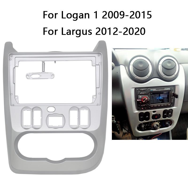 7/9 Inch 2 Din Head Unit Car Radio Fascia For RENAULT Logan 1 2009 - 2015 Auto Stereo Audio Player DVD Panel Dash Kit Frame
