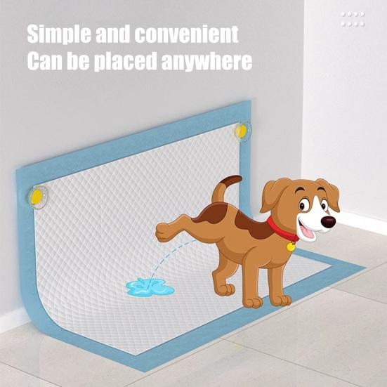 Держатели для пеленок для домашних животных Магнитные держатели для пеленок для приучения щенков к туалету с сильными магнитами Держатели для пеленок для туалета Подходят для большинства плоских поверхностей Легкая уборка для поднятия ноги