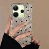 Black Circular Dots Women Girls Phone Case for Xiaomi Redmi Note 14 13 12 11 11S 10 9 8 Pro 9C 13C 14C A5 A3 A4 A3X A1 9A Cover