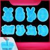 /Cookie/Fondant Stampers,4-Piece Set Easter Day Cake Cookie Set Tools