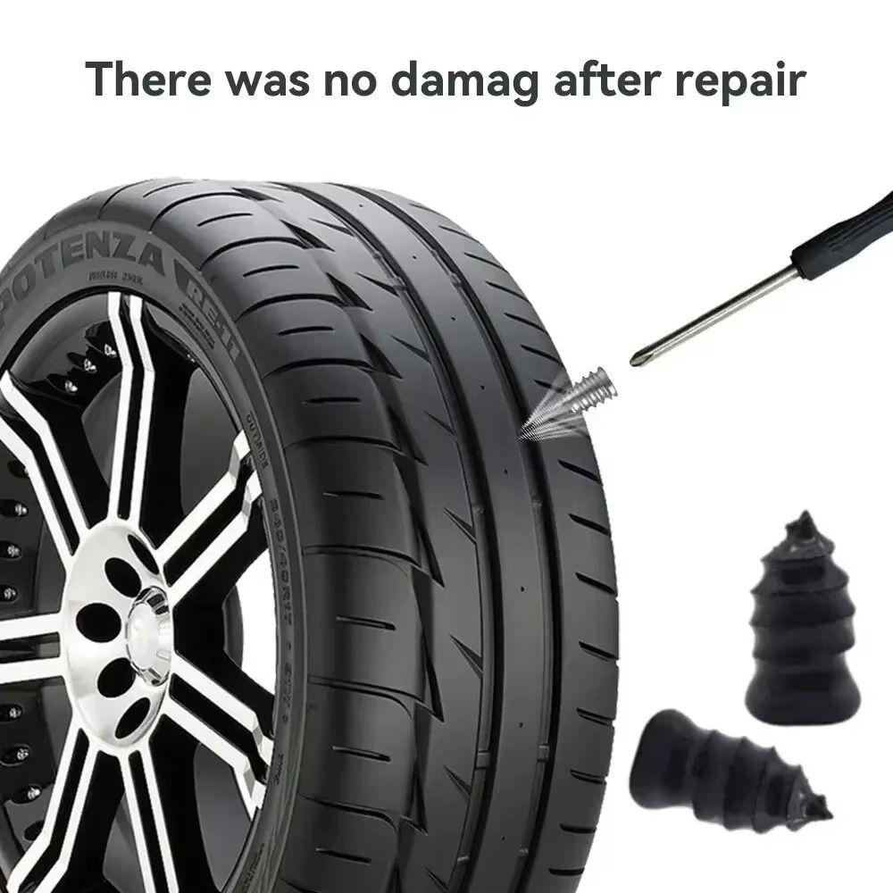 10/20Pcs Self-Service Tool Car Tyre Repair Nail Vacuum Tire Repair Rubber Nail Universal Tire