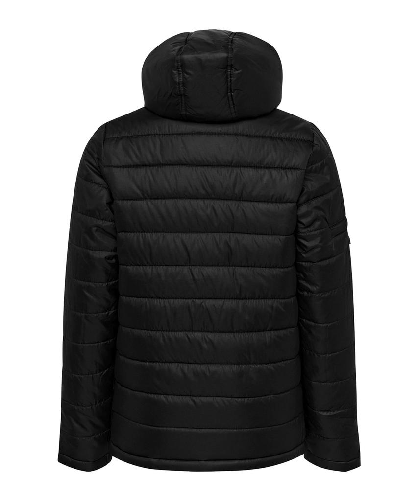 Hummel North Quilted Hood Windcheater 100% Polyester Black/asphalt