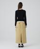 Dangled Drop Dgdp Cotton Maxi Skirt_Beige
