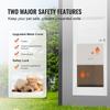 Dog Door for Sliding Glass Door 75 7/8"-80 11/16" Adjustable Height XL