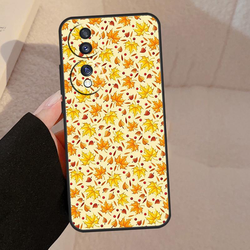 Осенние Листья Лиса Чехол Для Honor X9b X9a X8a X7a X6a X6 X7 X8 X9 8X 9X Honor Magic 5 Pro 50 70 90 Lite Чехол
