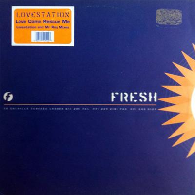 12-дюймовая пластинка LOVESTATION - Love Come Rescue Me FRSHT22 Fresh 1994 UK Dance & Electronica Б/У