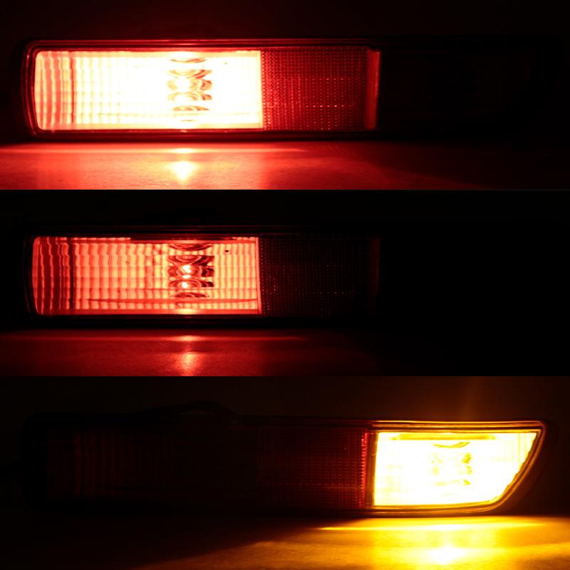 Для Mitsubishi Pajero Montero V73 V75 V77 2001 2002 2003 автомобильный задний бампер стоп-сигнал задний указатель поворота отражатель лампы с