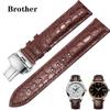 Crocodile Leather Alligator Watch Strap 12 14 16 18 20 22 24mm for Longines Master Omega Men Women Butterfly Buckle Watchbands