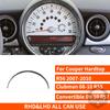 For Mini Cooper R56 R55 R57 2007-2010 Real Carbon Fiber Sticker Radio Control Shift Lift Panel Car ide Decorative Accessories
