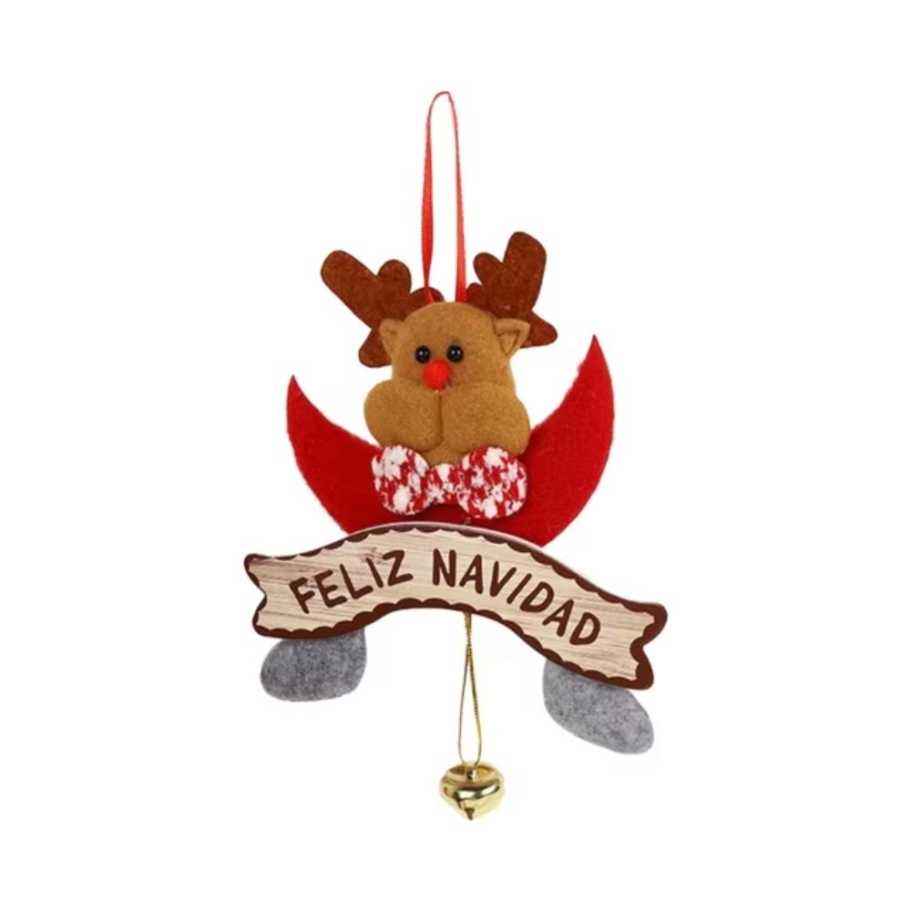 Мультяшный Санта-Клаус лось кулон рождественская елка подвесное украшение домашнее рождественское украшение