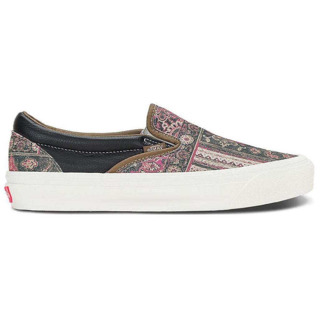 Vans Слипоны OG Classic Slip-On LX Grannys Rug Stargazer — кроссовки унисекс-кенгуру, коричневые VN0A32QNBYW