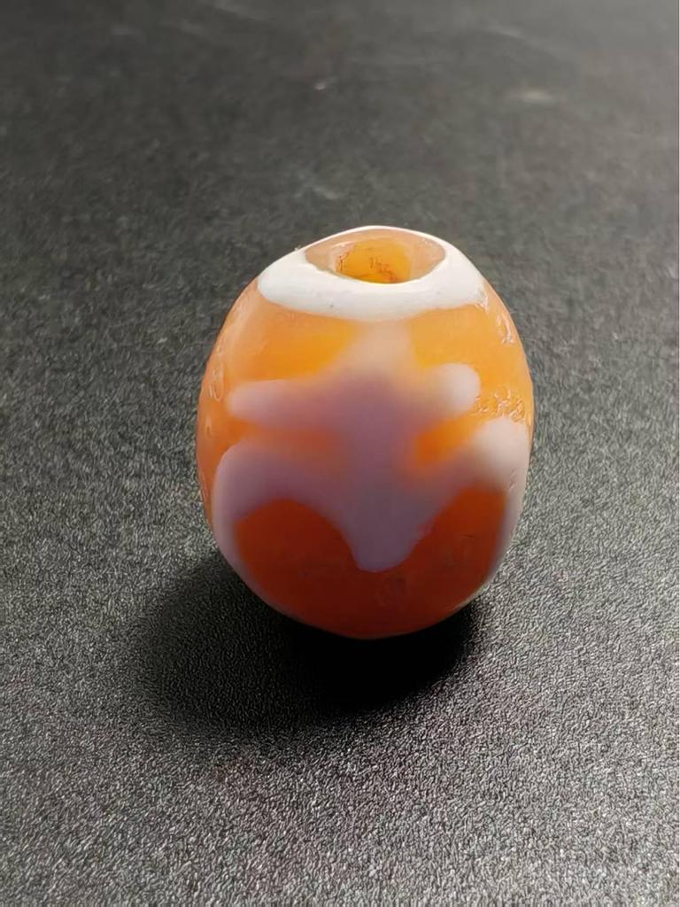 Тибетские натуральные травленые бусины Дзи из агата ручной работы с выветренной патиной, 15 мм для бисероплетения своими руками