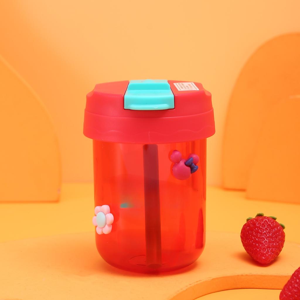 Пластиковые стаканчики с трубочкой для взрослых и детей, питье из чашек для студенток, ценные и красивые тонны бочек.