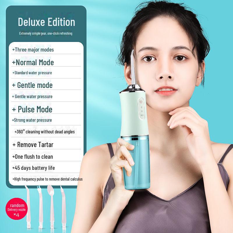 Portable Electric Water Flosser for Teeth Cleaning