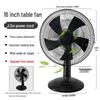 Bili Sha 12/16-inch Low Noise Oscillating Desk & Floor Fan - Ideal for Dorms, Homes & More