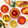 Le Creuset глубокая миска 500 мл оранжевая термостойкая морозостойкая микроволновая печь можно мыть в посудомоечной машине