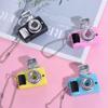 Светодиодная камера, автомобильный брелок для ключей, пластиковая мини-камера, игрушка, светодиодные брелки, подарки на день рождения для друзей