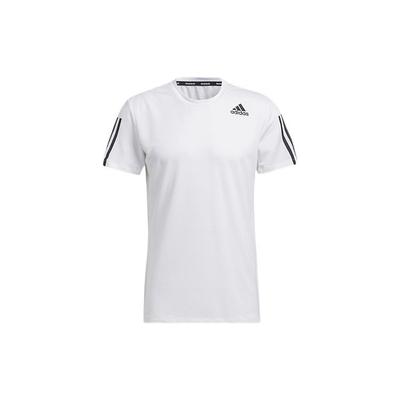 Aero3s Tee Pb Повседневная спортивная футболка для бега с коротким рукавом Мужские топы Белый GQ2164