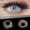 Eyeshare 1 пара цветных контактных линз серии PRO, мягкие косметические контактные линзы для макияжа глаз, контактные линзы
