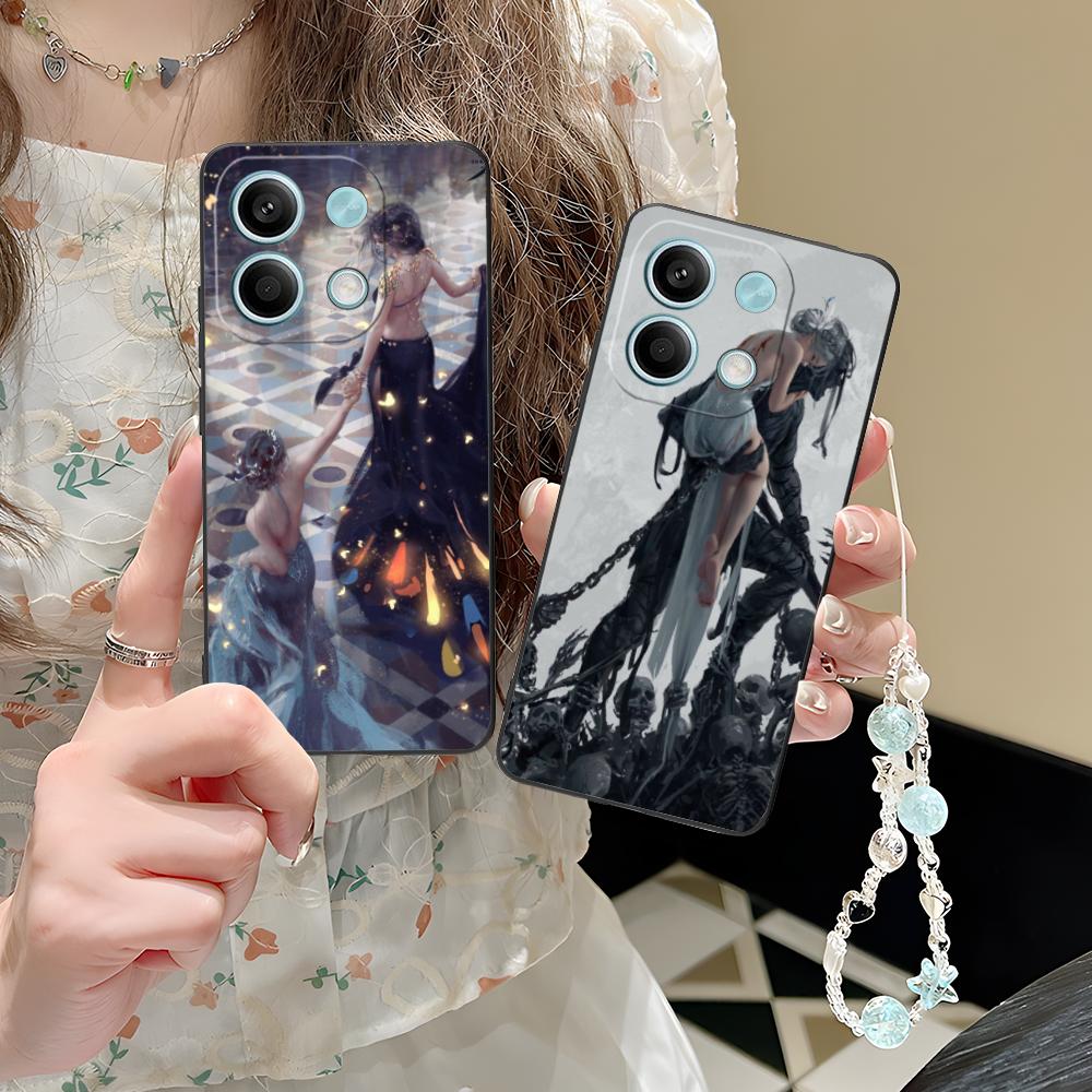 Anime Ghostblade Mobile Phone Case for POCO M7 M6 M5 M4 M3 X7 X6 X5 X4 X3 Pro GT 5G Colorful Printing Cover Cellphones Cover