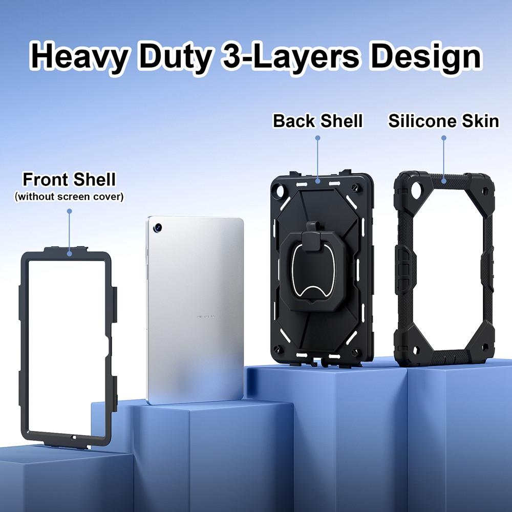 For Samsung Tab A9+ 5G 11 inch SM-X210 X215 X216B X218U Case Kids Tablet Cover for Samsung A11+ (5G) 11' SM-X230 SM-X236B+ Strap