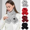 Heated Scarf Women USB Rechargeable Electric Heating Scarf with Intelligent Temperature Control Quick Heating Scarf