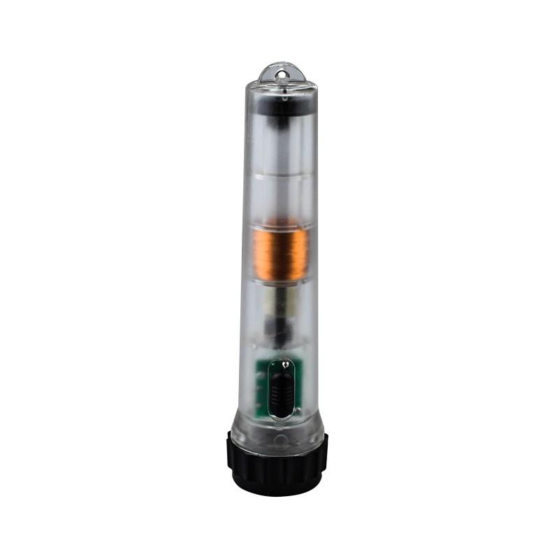 Hand Cranked Charging Farah Flashlight Strong Magnetic Self Generating Emergency Flashlight Physics Science Teaching Tool