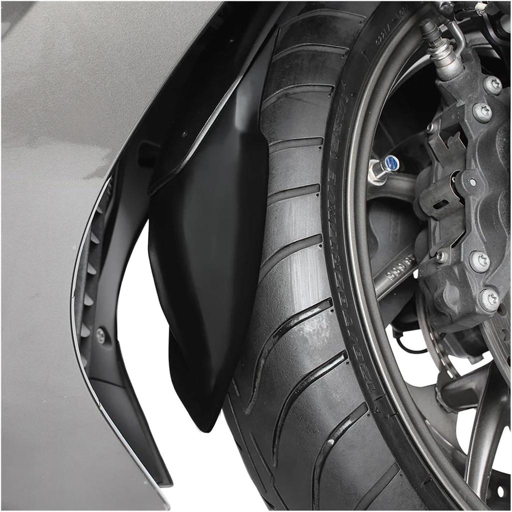 Compatible With K1600GT K1600GTL K1600B K1600 Motorcycle Accessories ABS Front Fender Extension, Black