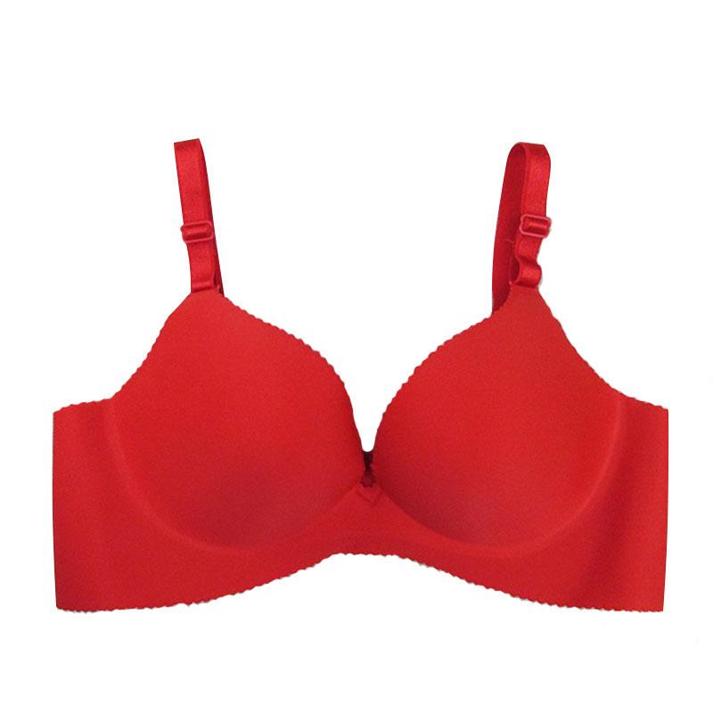 Deep V Bras For Women Push Up Bra Wire Free Seamless Underwear Plunge Intimates