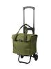Rep 4WAY Cart Multi Shopping Cart 25L with Cart Hooks Cooling and Heating COCORO Multi 550304 Khaki