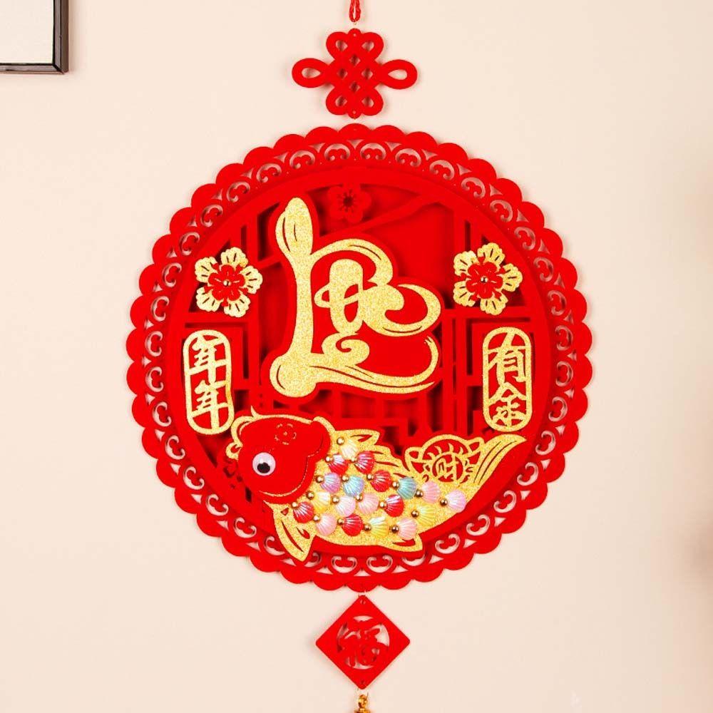 Traditional Vietnamese New Year Pendant Blessing Vietnam Lucky Ornament Home Decorations