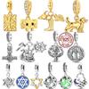 Новый Шарм Подвеска Медь Гексаграмма Скандинавская Мифология Викинги Серия Шарм Подходит для Браслетов Изысканные DIY Женские Украшения Подарок