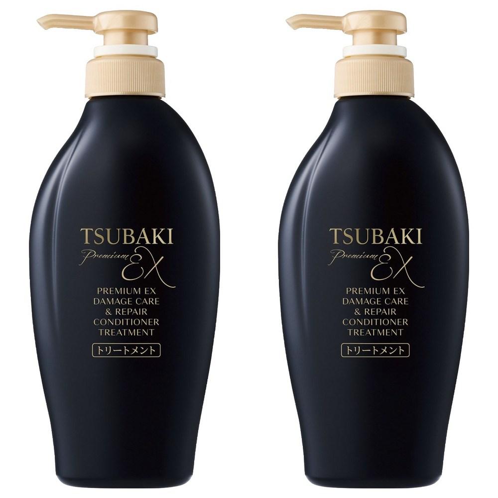 Tsubaki Premium EX Damage Care & Repair Conditioner Treatment 450ml 2 pcs