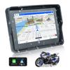 5-дюймовый портативный навигатор для мотоцикла GPS беспроводной Carplay Android Auto IPX7 водонепроницаемый сенсорный экран для мотоцикла