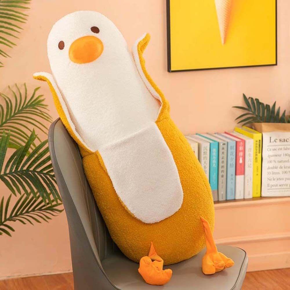 Plush Pillow Plush Plants Banana Stuffed Toys Stuffed Toys Duck Plush Doll Banana Duck Plush Toy