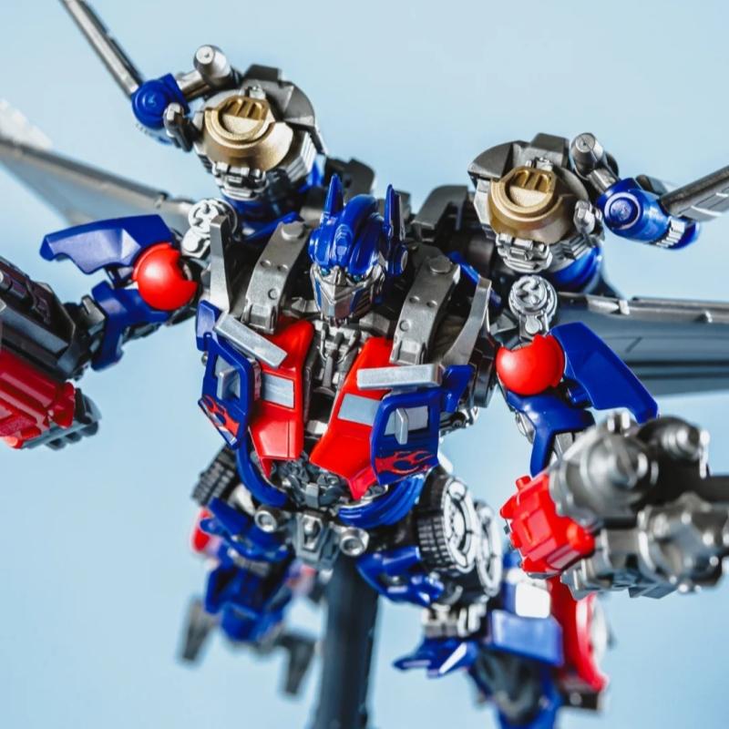 New Blokees Transformers 3 One Classic Class Optimus Prime Megatron Aerial Sentinel Prime Assembled Movable Model Gifts Toys