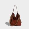 Hanging Ear Tote Bag Suede Handle Large Capacity Bag Lazy Commuter Single Shoulder Crossbody Bag for Women