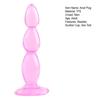 Beaded Wave Anal Plug Men Pulling Beads Suction Cup Sex Tool Stick TPE Smooth Anal Plug Gay Supplies