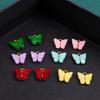 10Pcs Trendy Butterfly Acrylic Charms Pendant For Women Kids Necklace Bracelet DIY Jewelry Making Accessories