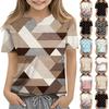 Toddler Girl Boy T-Shirts Kids Top Boys And Girls Printed Short Sleeved T-shirt
