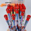 Spider-Man Marvel Супергерой Многоцветная Ручка для Ведения Записей - Мягкая Резина, 10 Цветов, Канцтовары для Школьников
