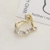 Simple High-End Crystal Love Brooch Design Sense Pin Niche Neckline Anti-Light Accessories High-End Jewelry