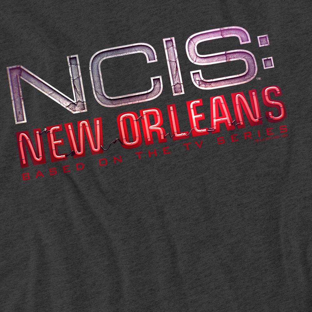 NCIS: New Orleans Unisex Adult Neon Sign T-Shirt
