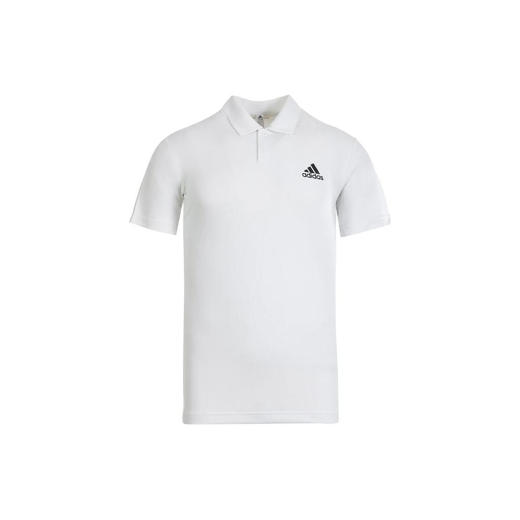 Adidas HRDY Tennis Training Breathable Short Sleeve Polo Shirt Men Tops White GL5813