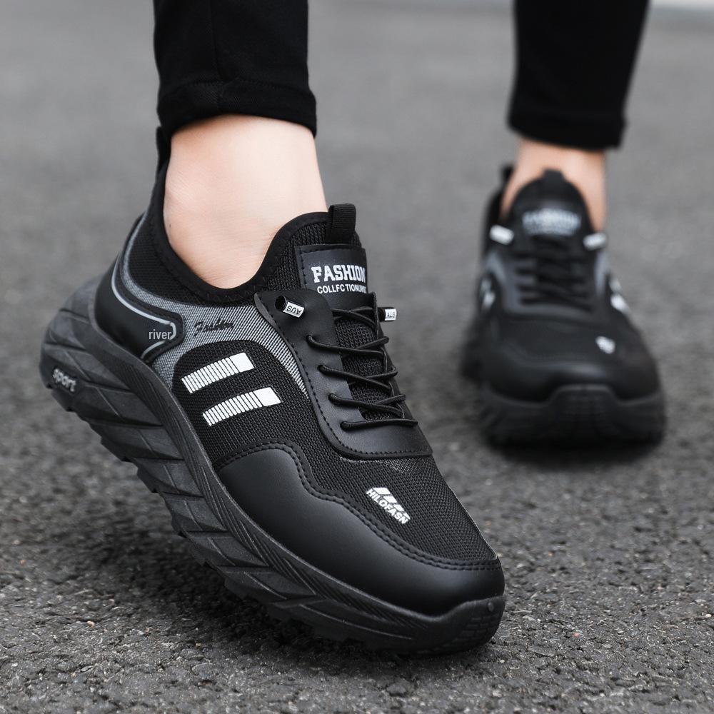 Удобная, дышащая, нескользящая обувь для пожилых людей — идеально подходит для осени и зимы, повседневных прогулок и танцев