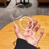 Ultra-thin Transparent PC for IPhone17ProMax Fine Circle Magnetic Phone Case for Apple 16 Premium Protective Case