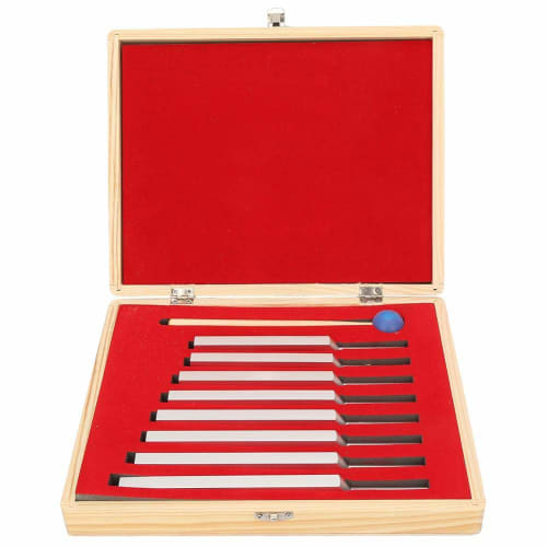 Set of 8 Tuning Forks, Tuners, Rubber Mallets, Aluminum Chakra Tuning Forks, Opens Angel Doors, Sound Purification, Crystal Tuner Set