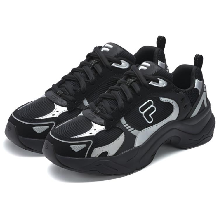 Fila Fusion Уникальные Удобные Универсальные Легкие Низкие Повседневные Кроссовки Женские Черные T12W411615FWN